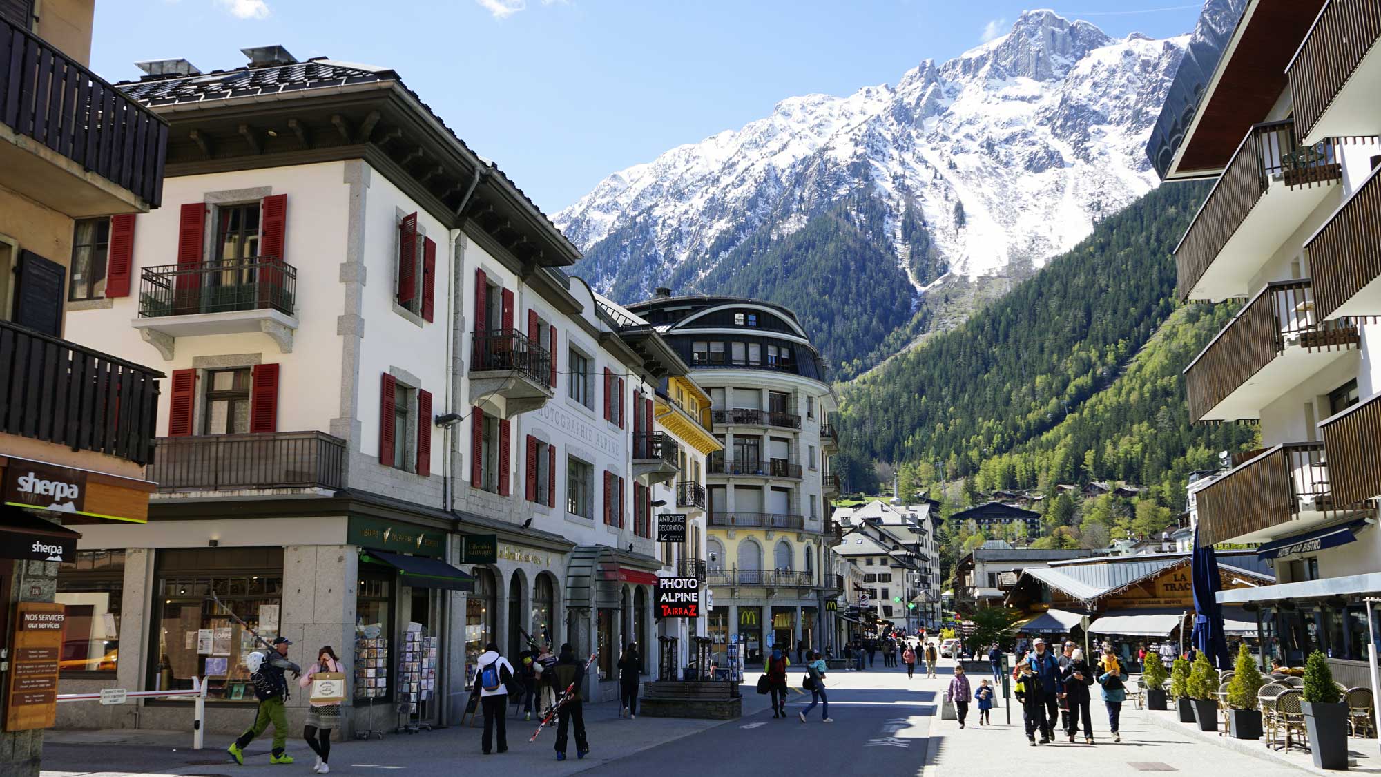 Chamonix Au Printemps