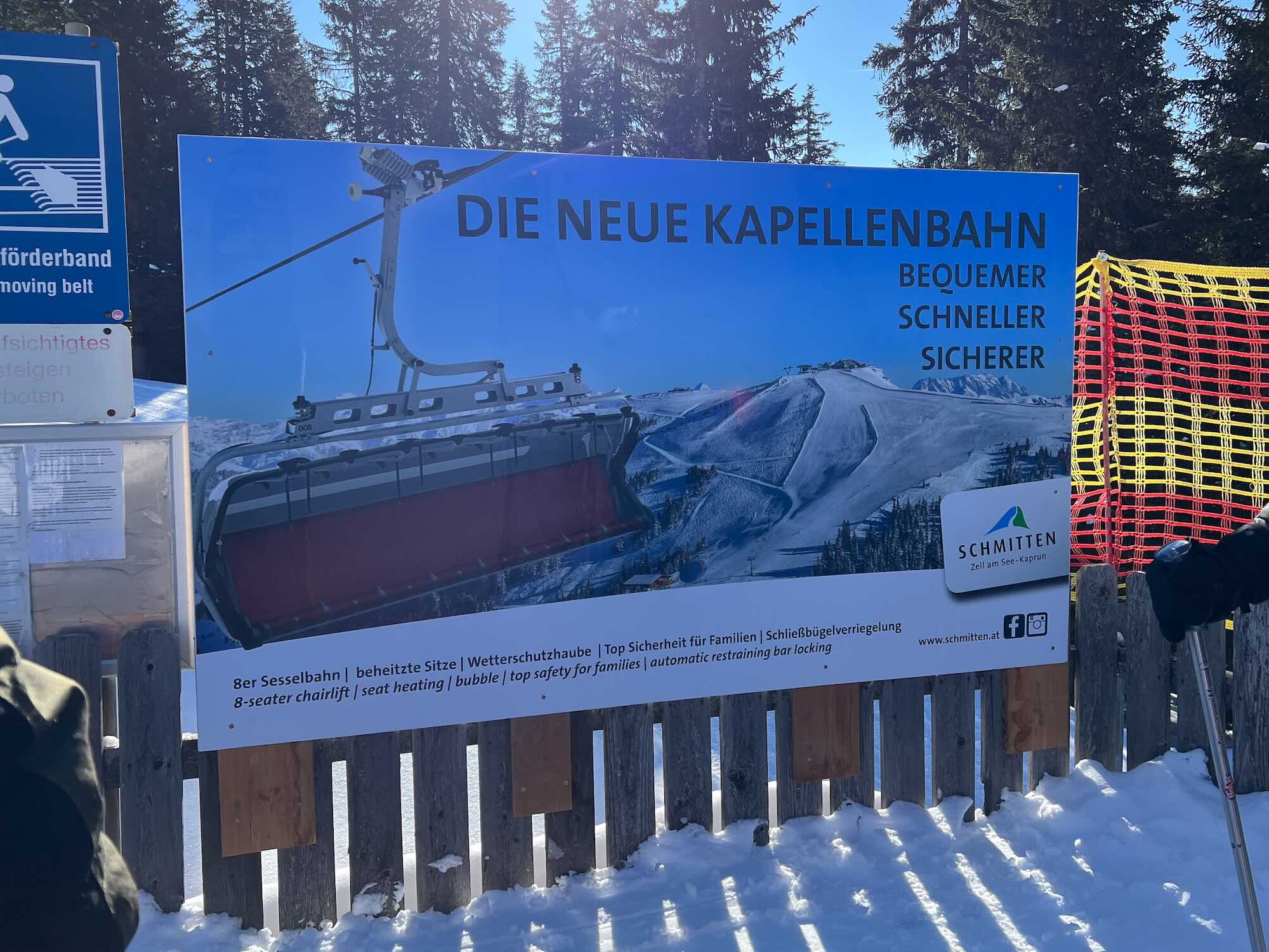 Schild Kapellenbahn