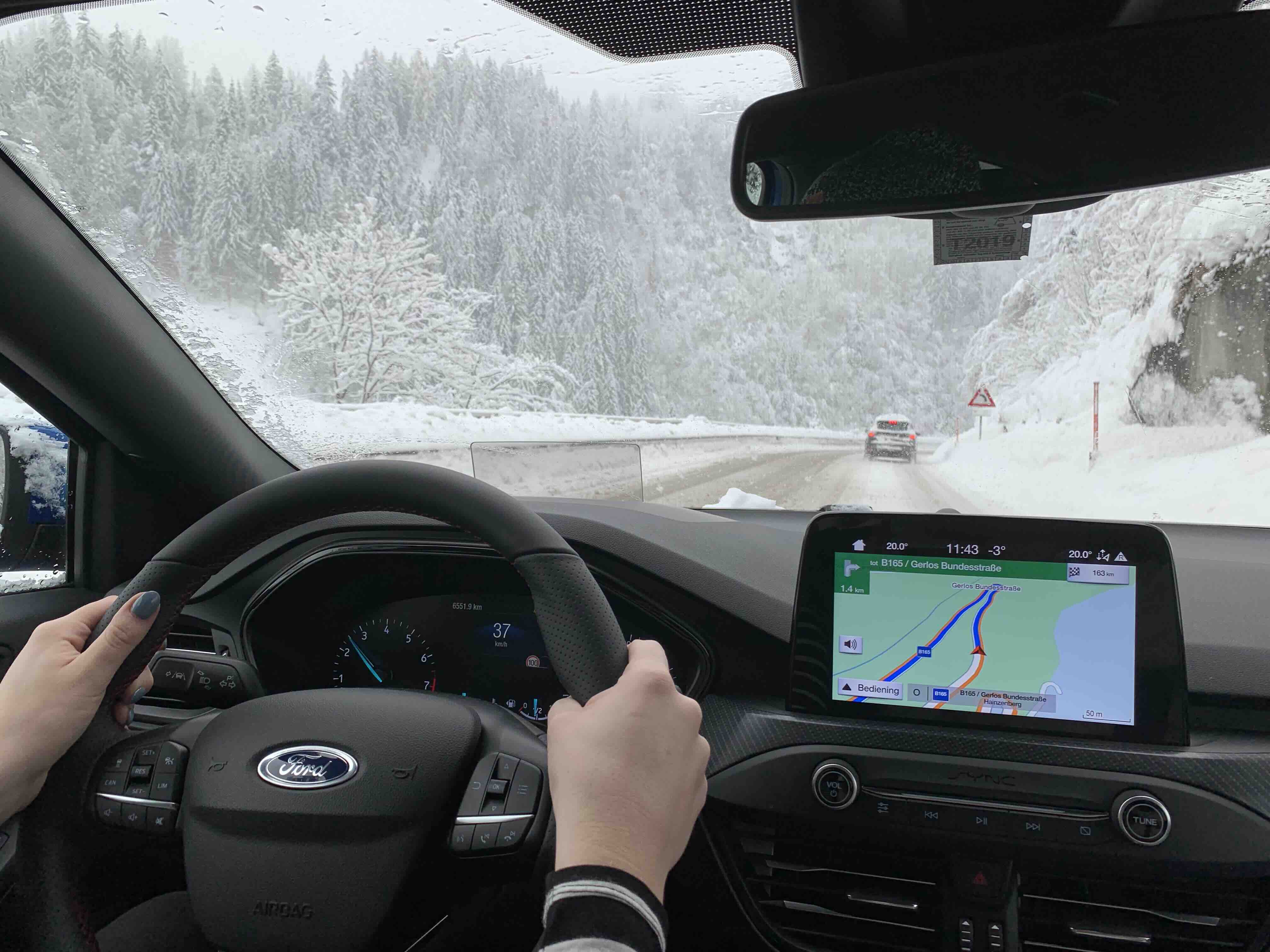 Autorijden In De Sneeuw (1)