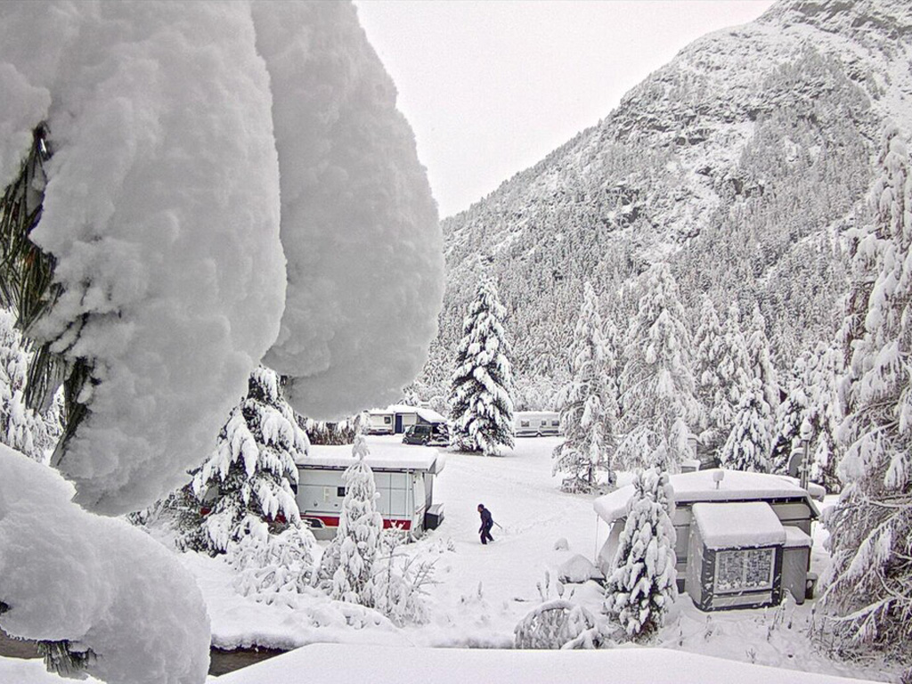 Webcams: het blijft maar sneeuwen!