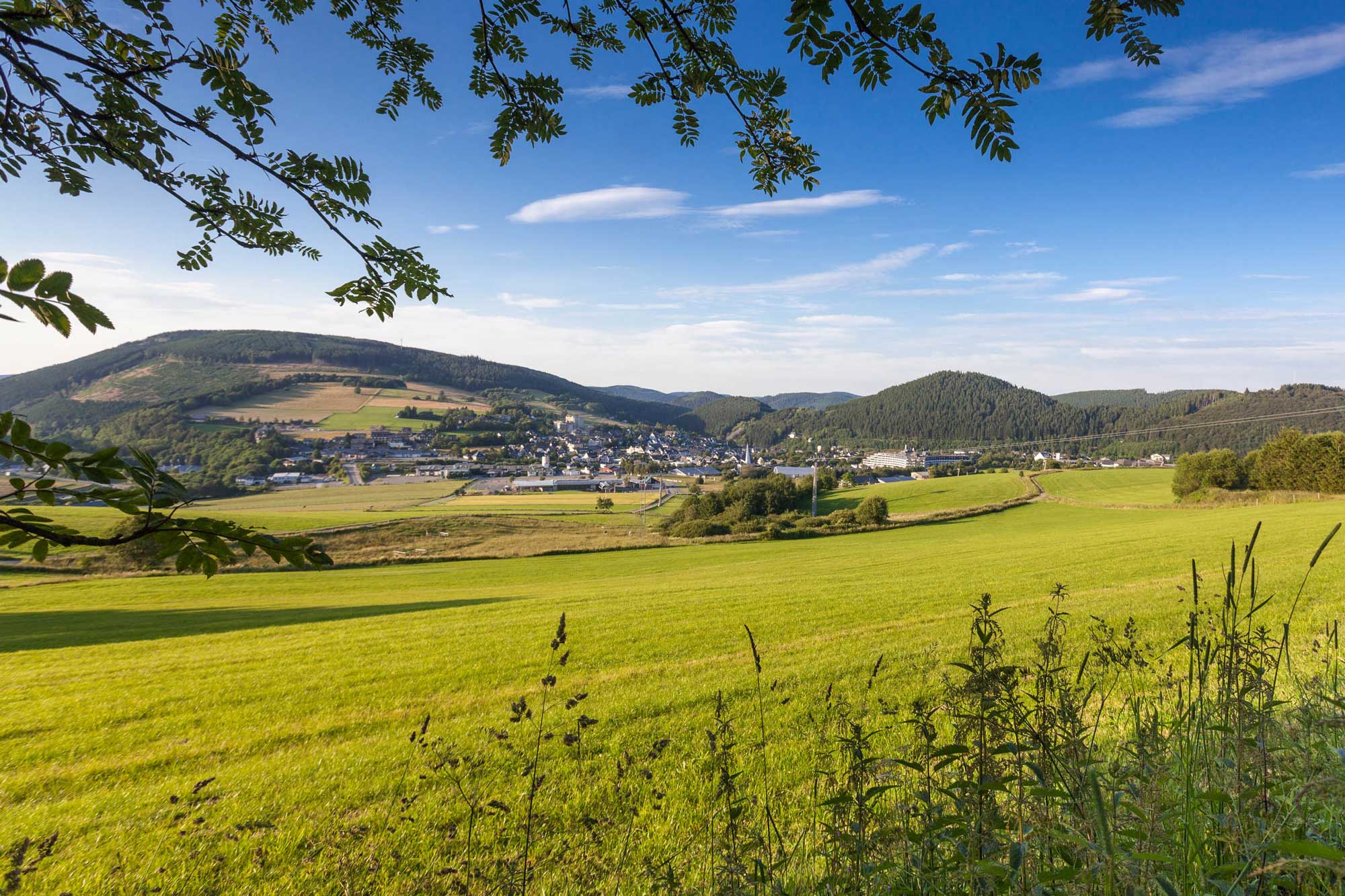 Blick Vom Ettelsberg Auf Willingen
