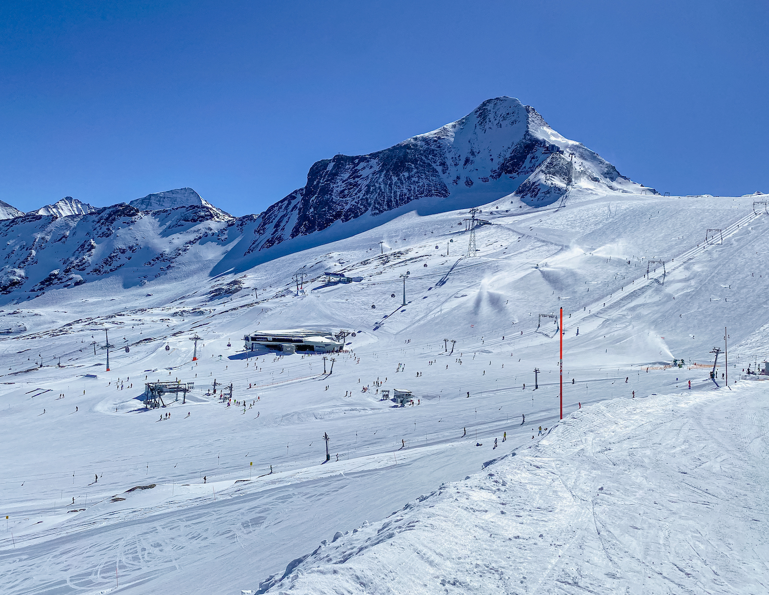 Schneesichere Skigebiete In Den Alpen