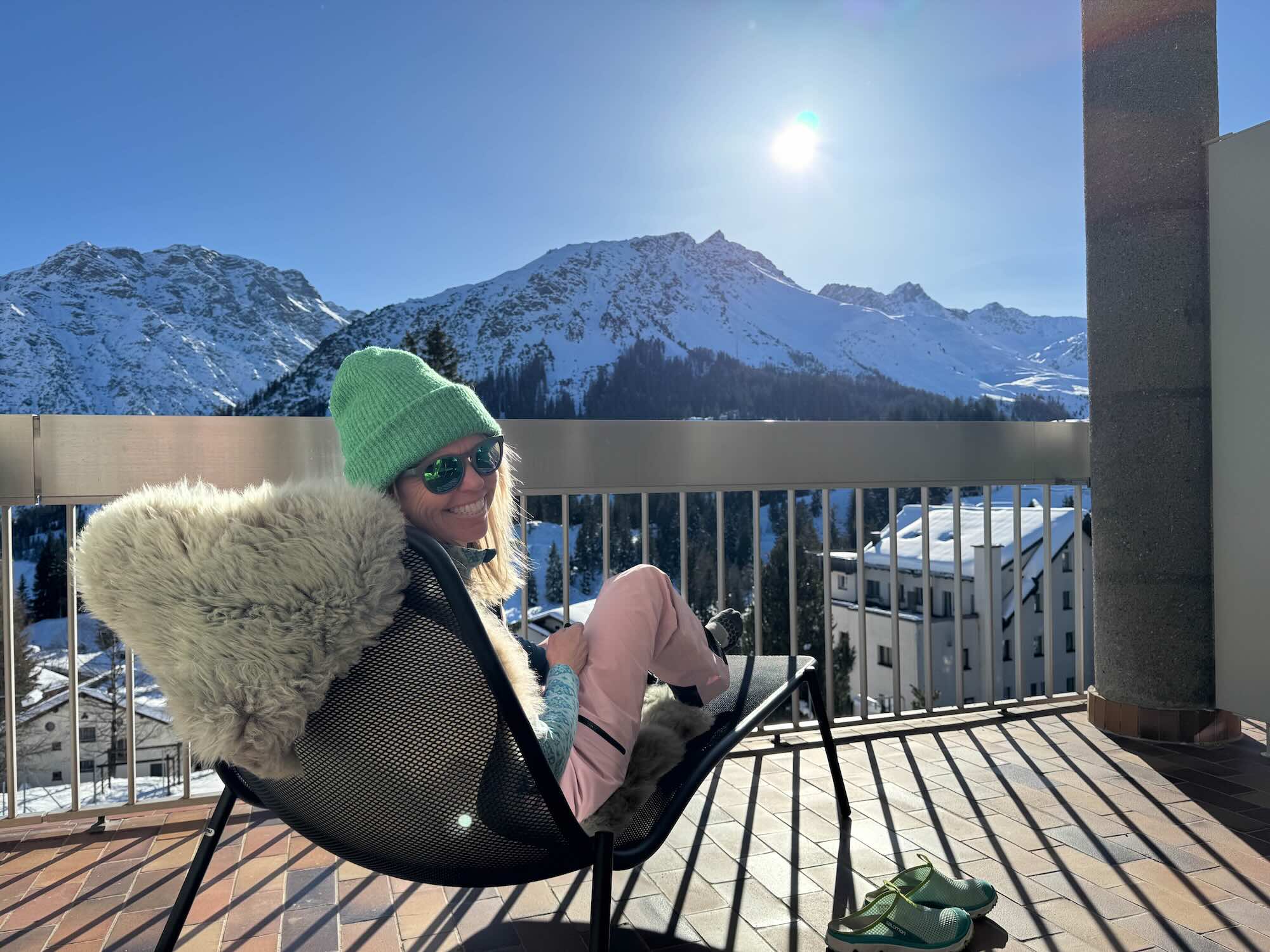 Balkon In De Zon