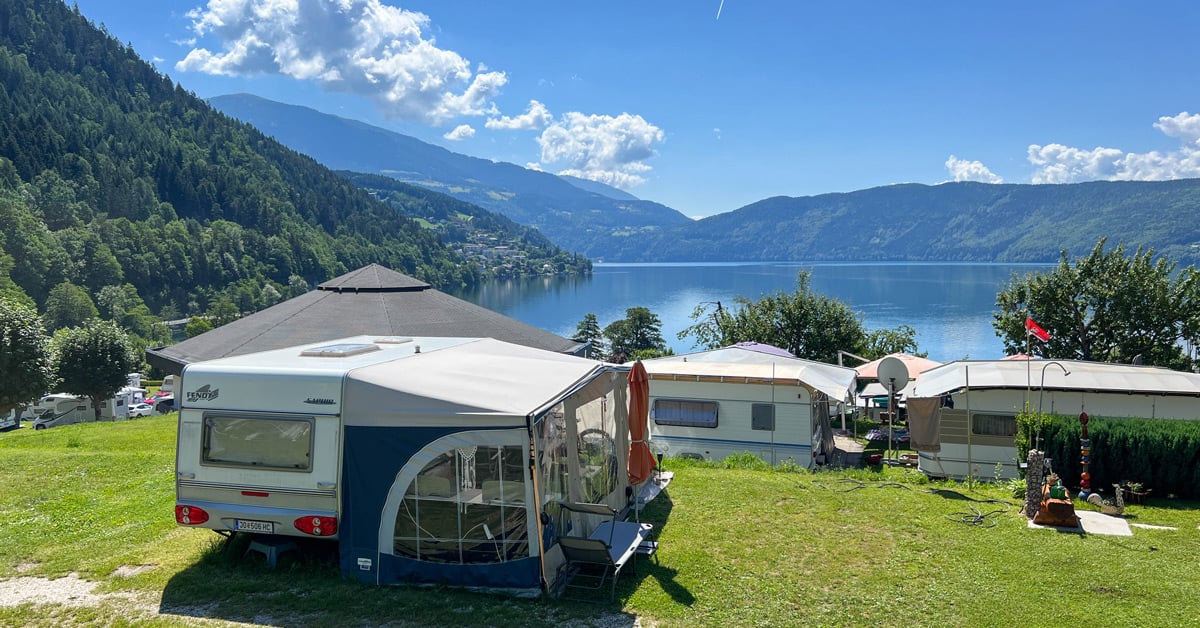 De 10 mooist gelegen campings de Alpen