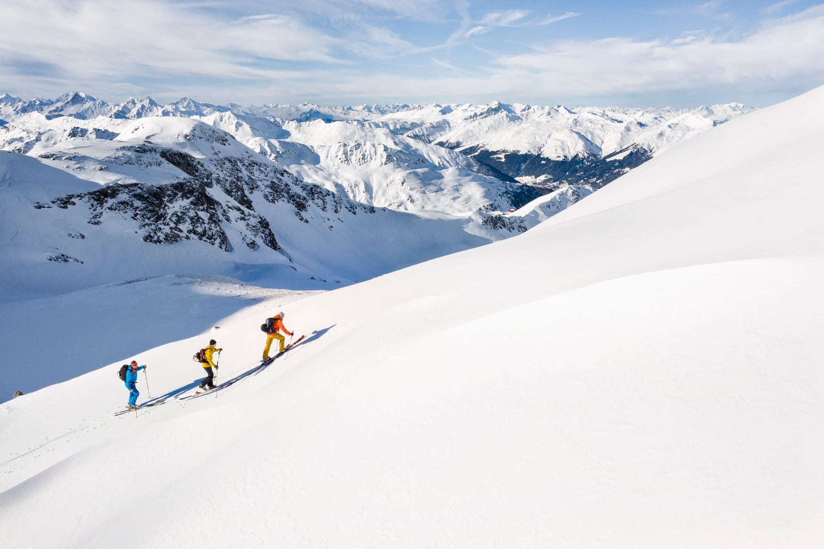 Skitour Pischa Freeride © Nico Schärer