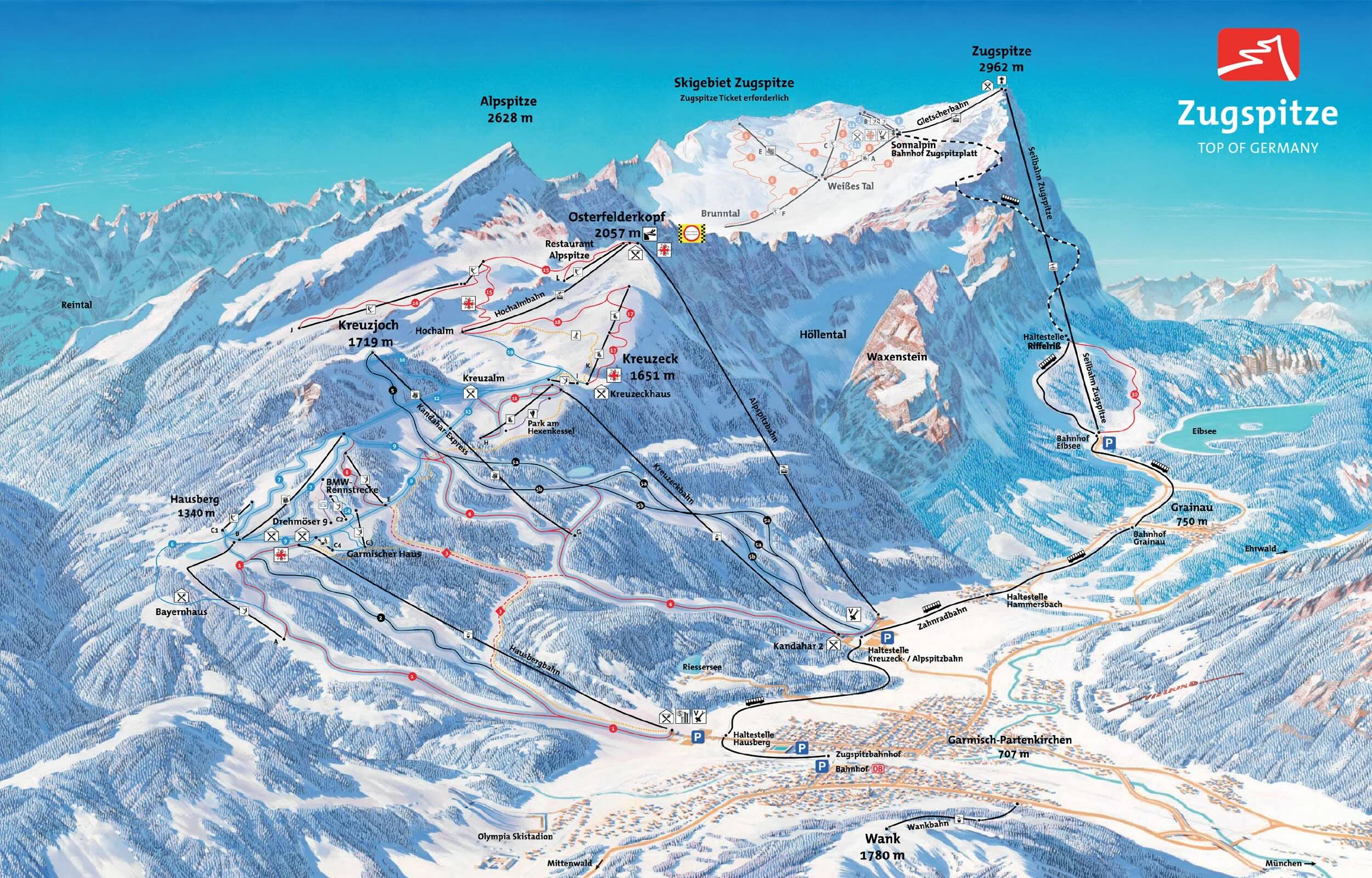 Öffi-Touren Mit Garmisch-Partenkirchen - Bahn Zum Berg