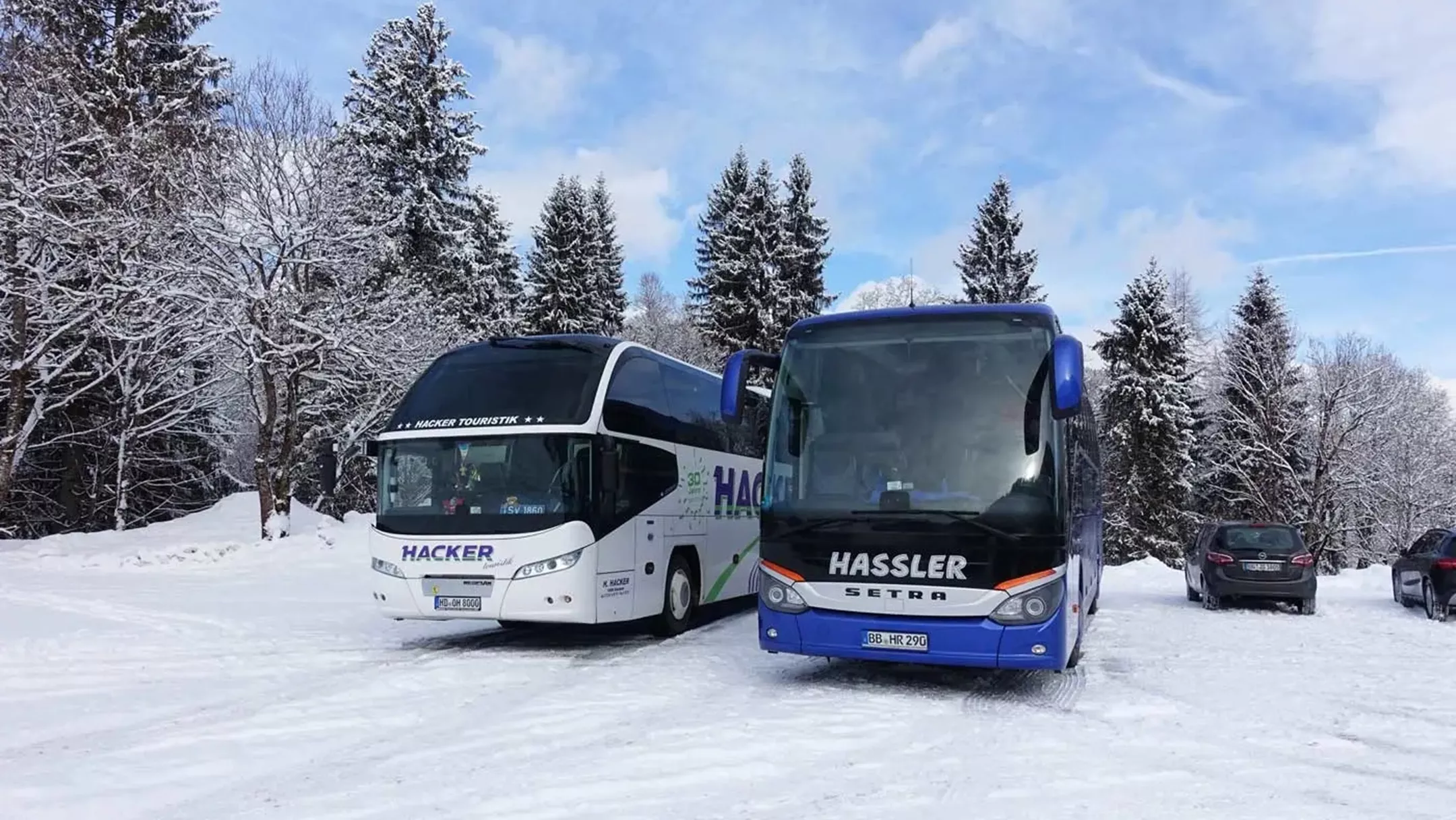 Snow Bus Met de bus op skivakantie: informatie en tips