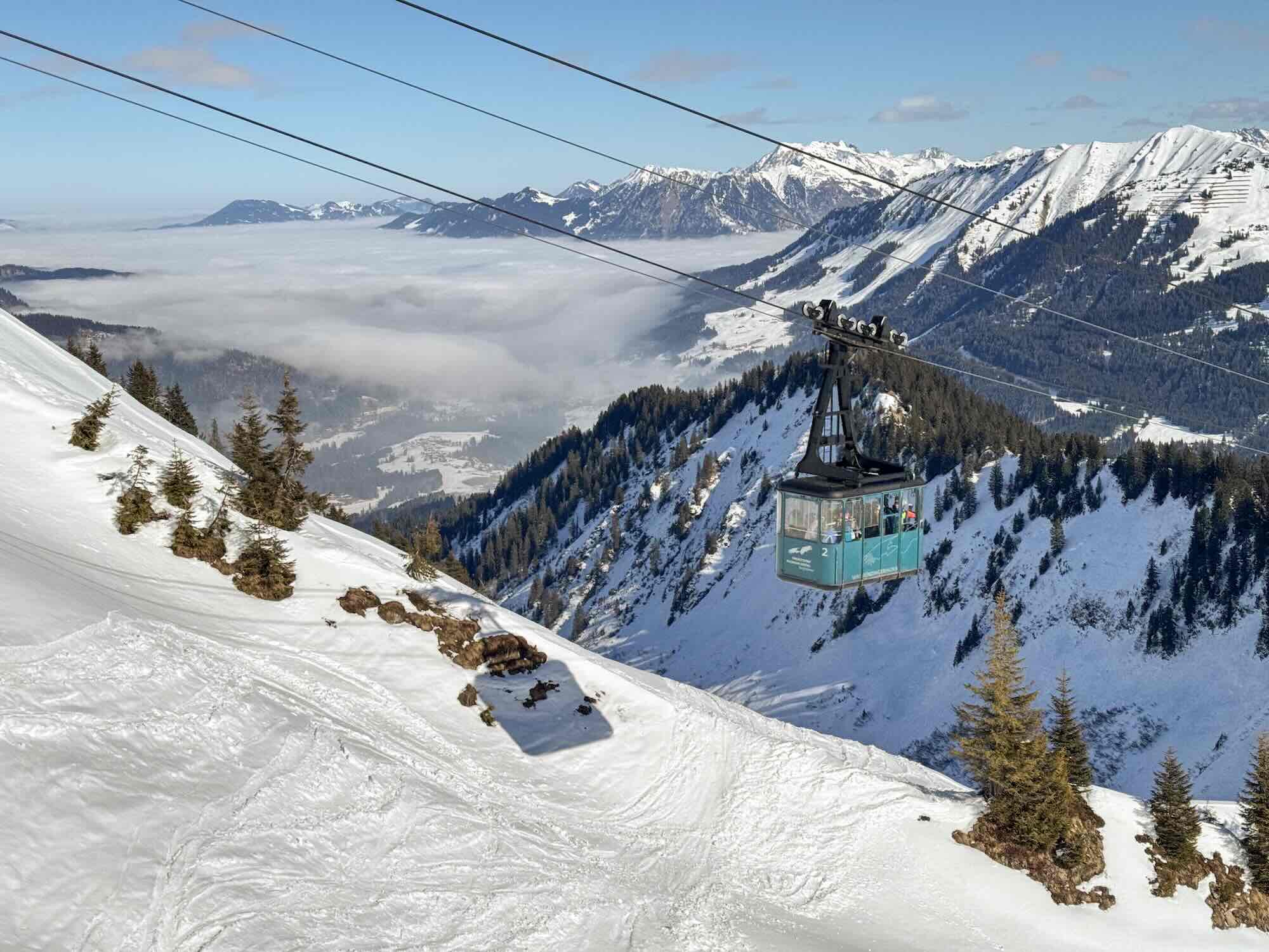 Oude Walmendingerhornbahn Kleinwalsertal