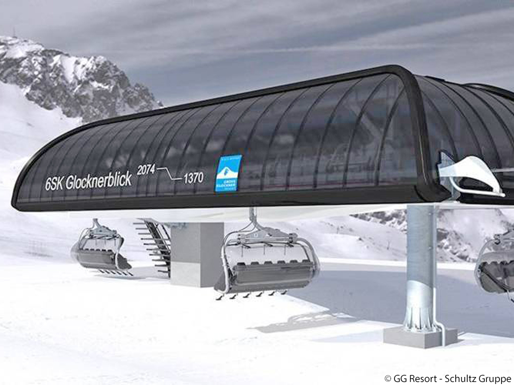 50563 - Großglockner-Resort: Neuer 6er-Sessel ab der Wintersaison 2019/2020