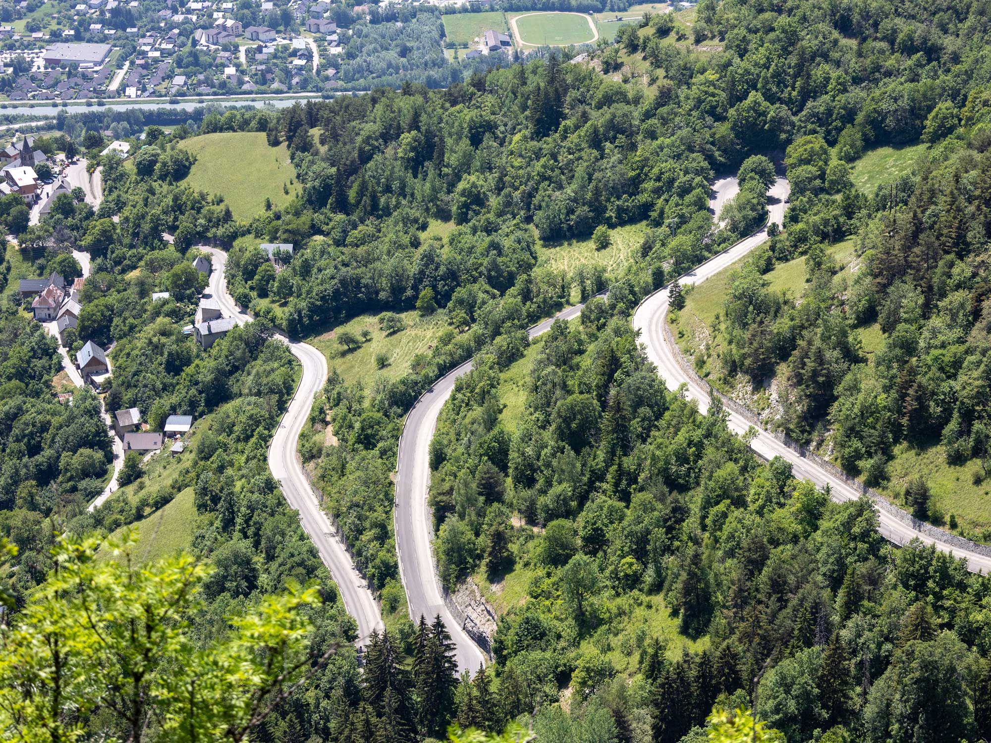 Bochten van Alpe d'Huez