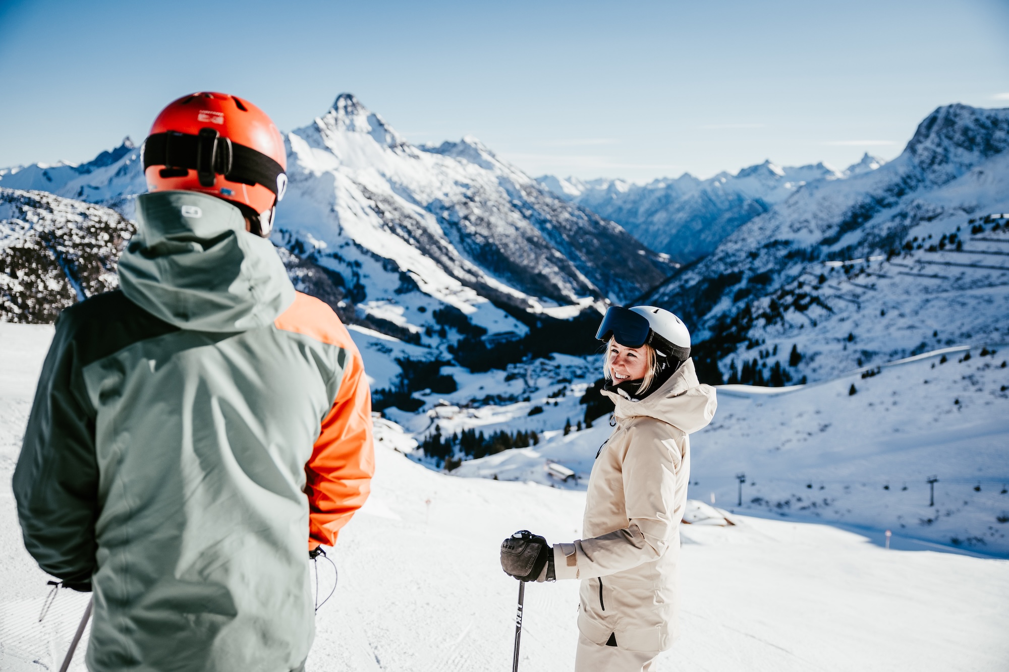 Wintersport in Warth Schroecken