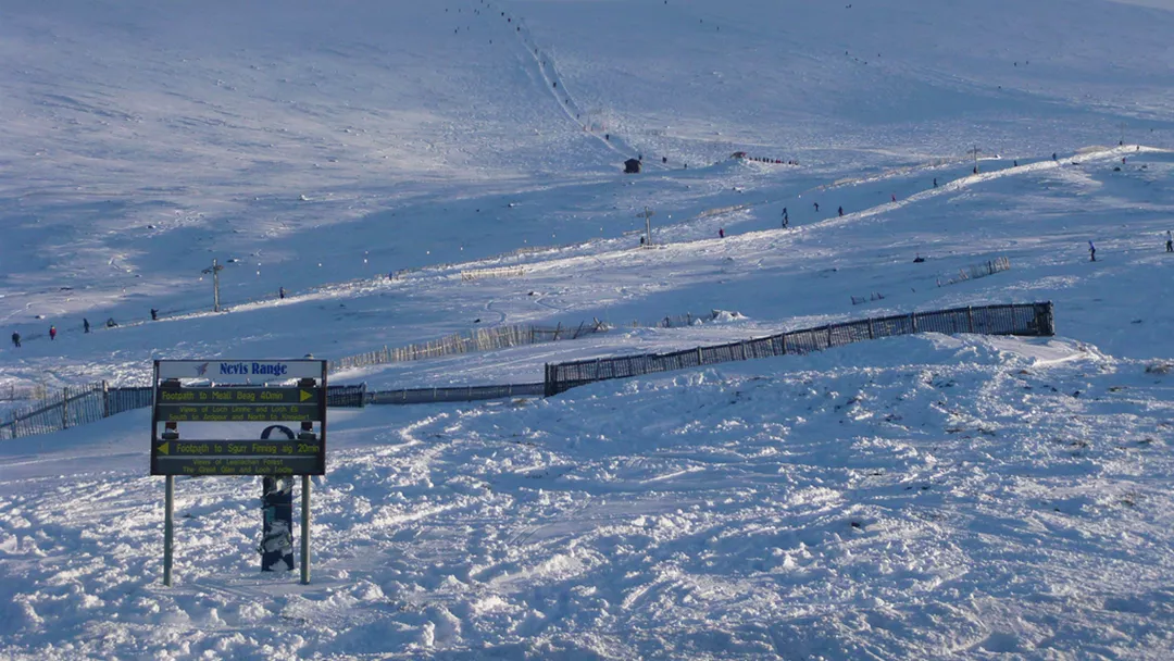 Afbeelding - View of the pistes at Nevis Range