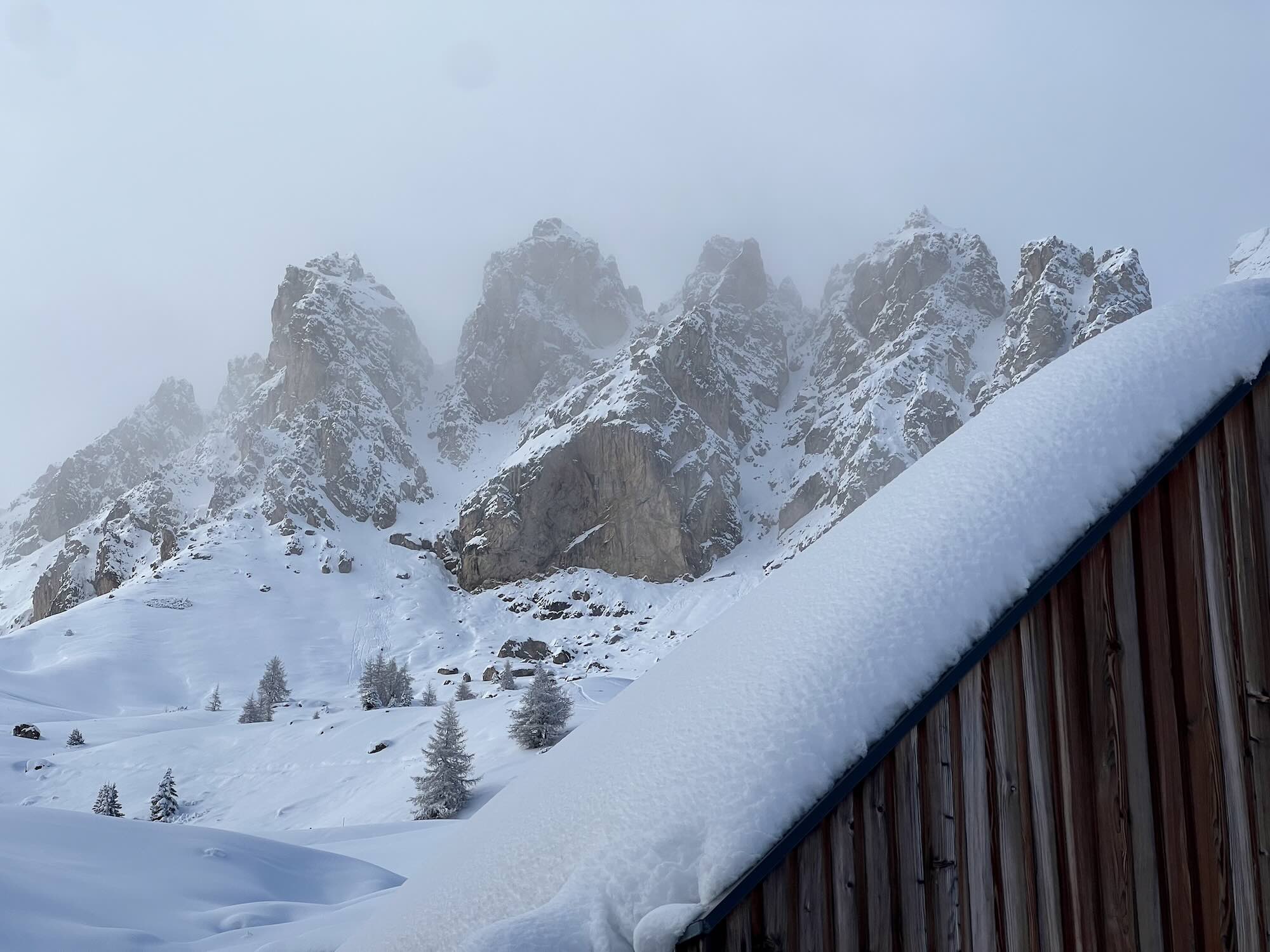Sneeuw Dolomieten