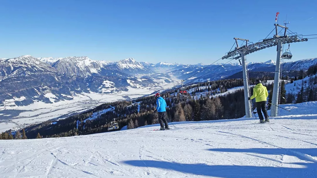 Skigebied Schladming Dachstein wintersport in Steiermark