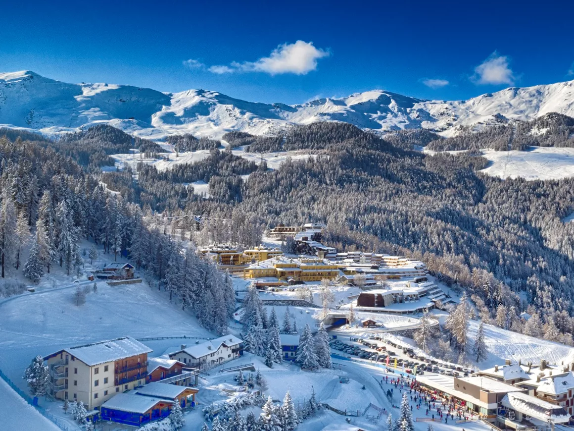 Pila Snowland Skigebieden Italië