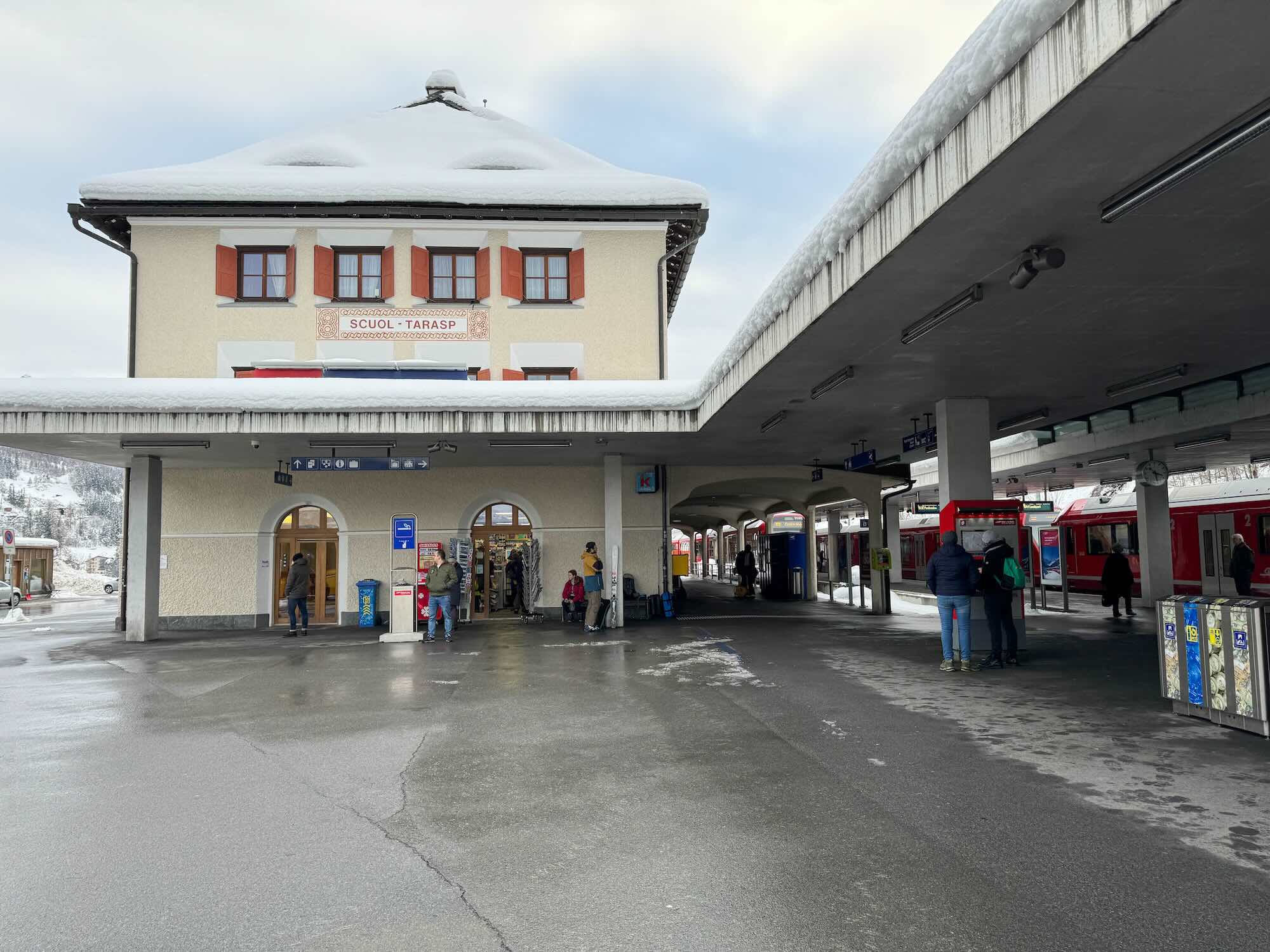 Treinstation Scuol Tarasp