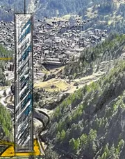 Zermatt in rep en roer door plannen voor 260 meter hoge wolkenkrabber Zermatt in rep en roer door plannen voor 260 meter hoge wolkenkrabber