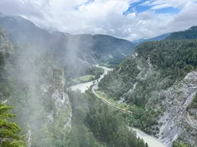 Rheinschlucht (Ruinaulta) Rheinschlucht (Ruinaulta)