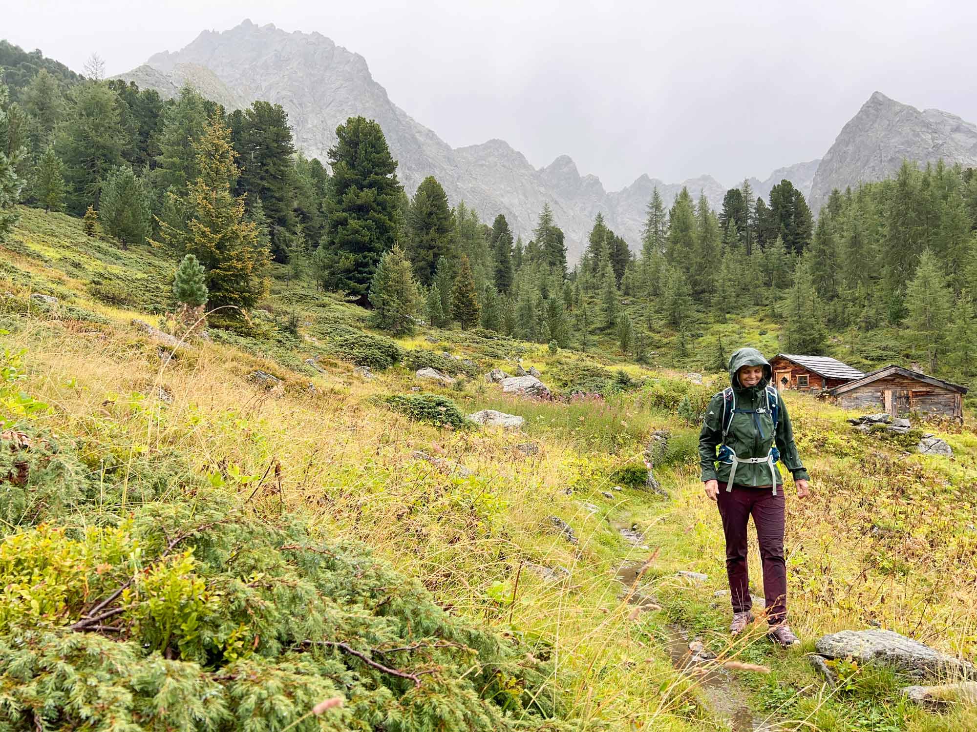 Bergwandeling Regen