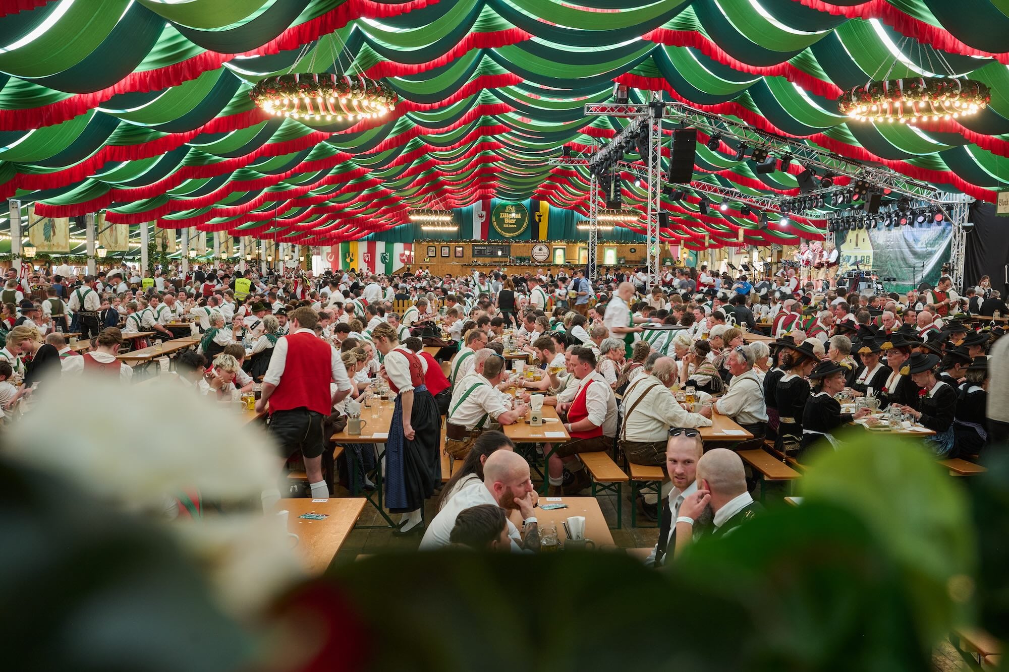 Gauder Fest Zillertal Bier Festzelt