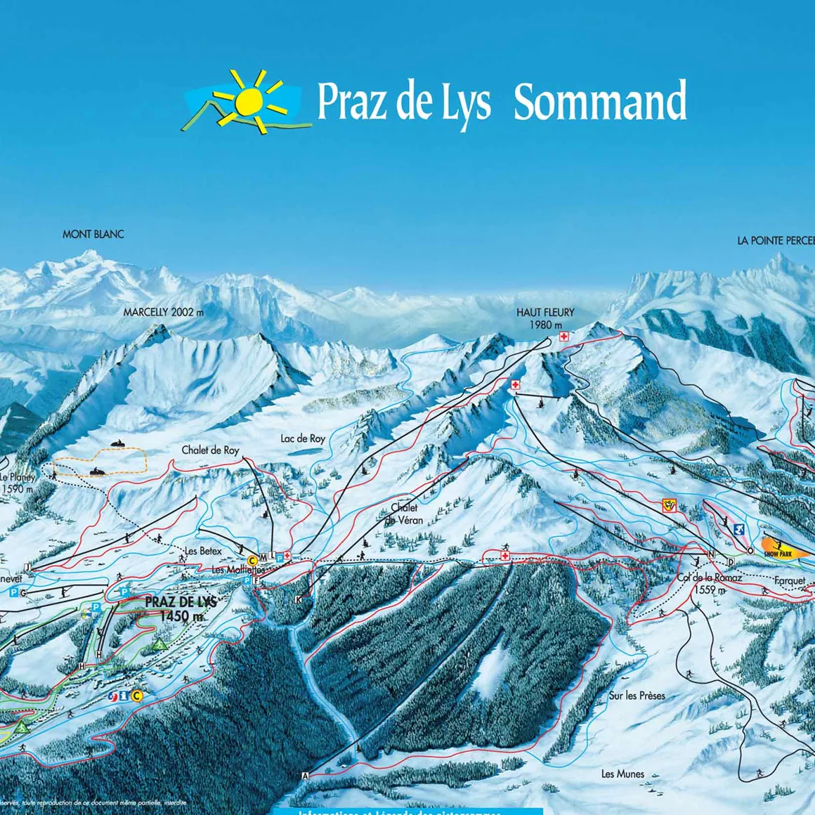 Praz de Lys - Sommand | Skigebieden Frankrijk