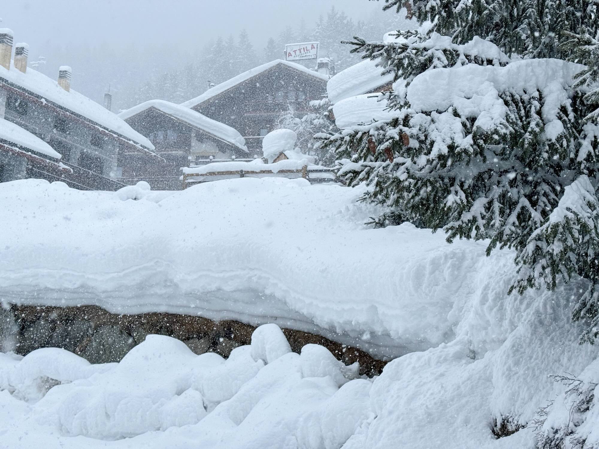 Sneeuwdump Schneeloch