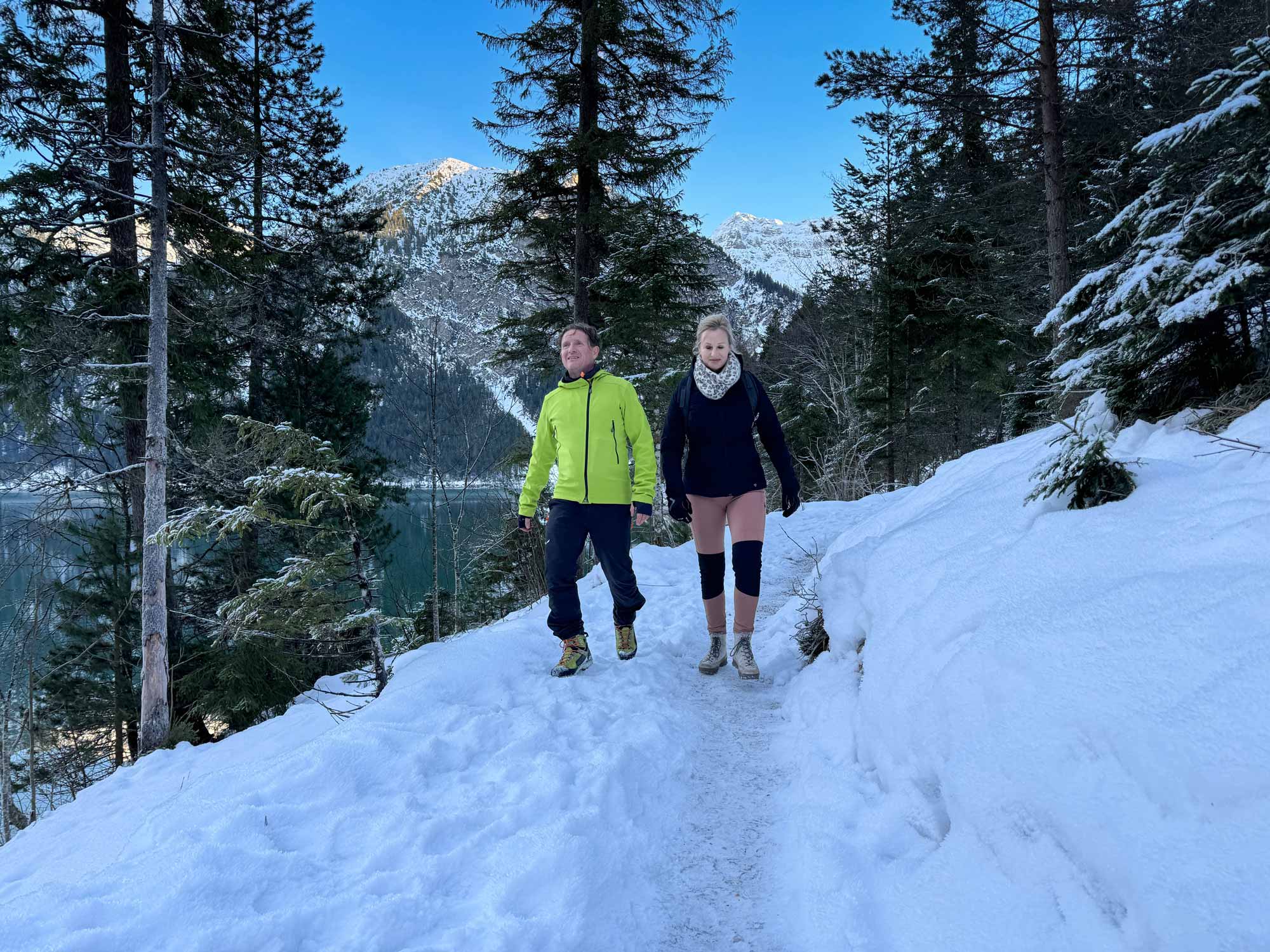 Winterwanderer Plansee