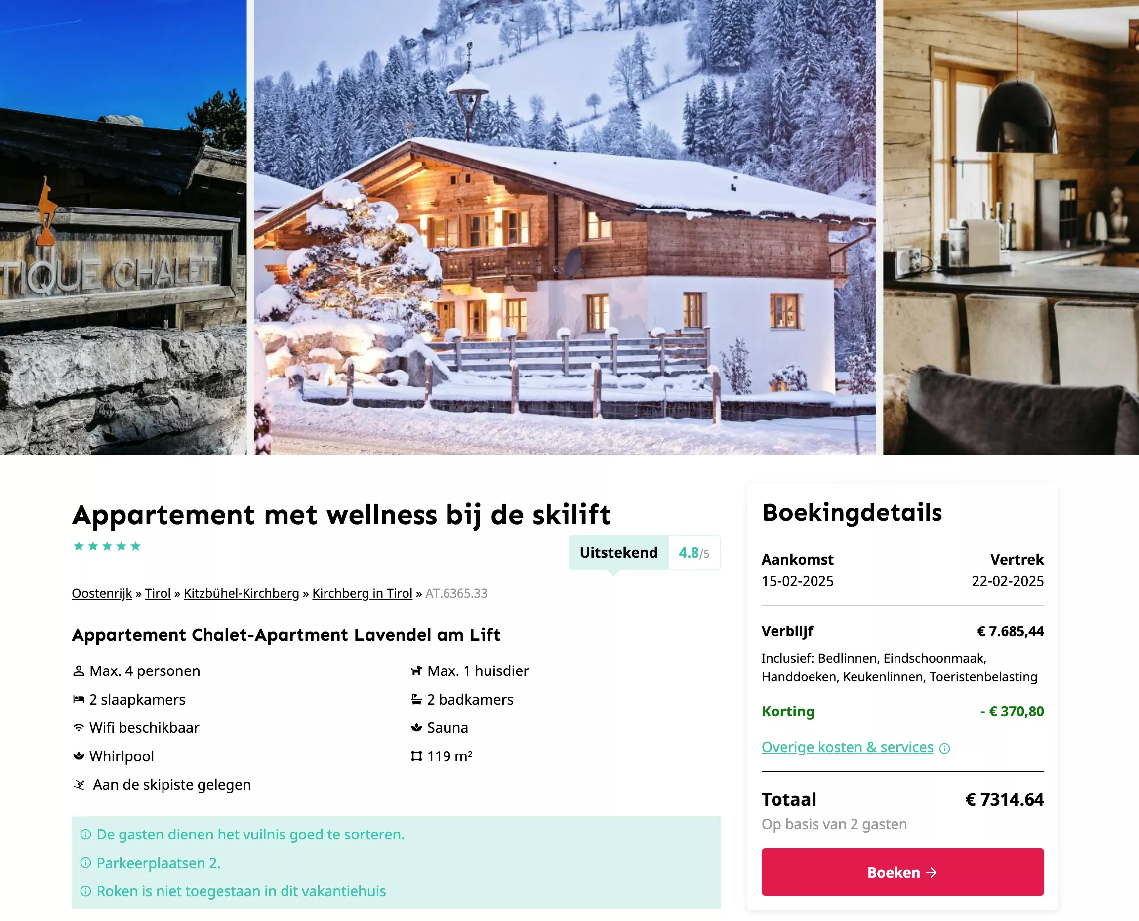 Eerste wintersport 2024/2025 te boeken