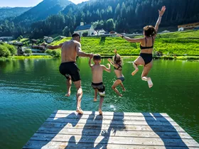 Badesee in See Badesee in See